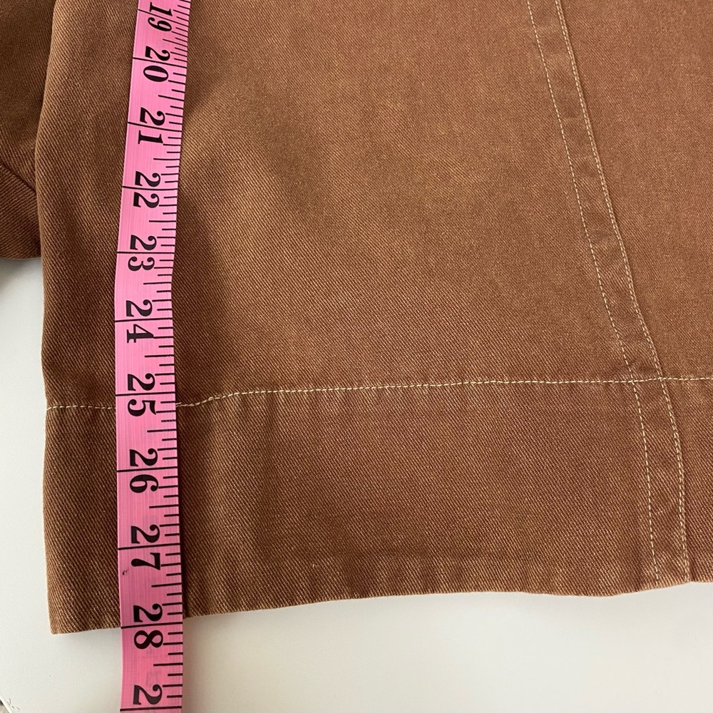FINAL SALE 🎈🎈Mittoshop Mineral Wash Wide Leg Elastic Waist Twill Pants - Picture 11 of 13